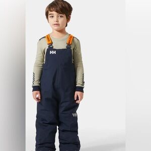Helly Hansen Kids Overalls - Navy and Orange